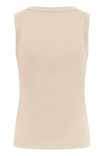 Part Two Bessy French Oak Vest Top