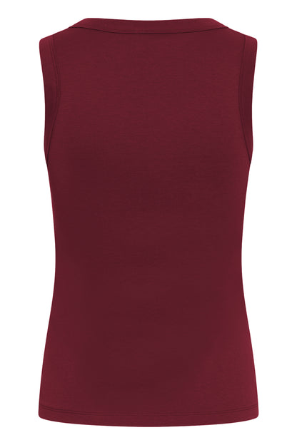 Part Two Bessy Burnt Russet Vest Top
