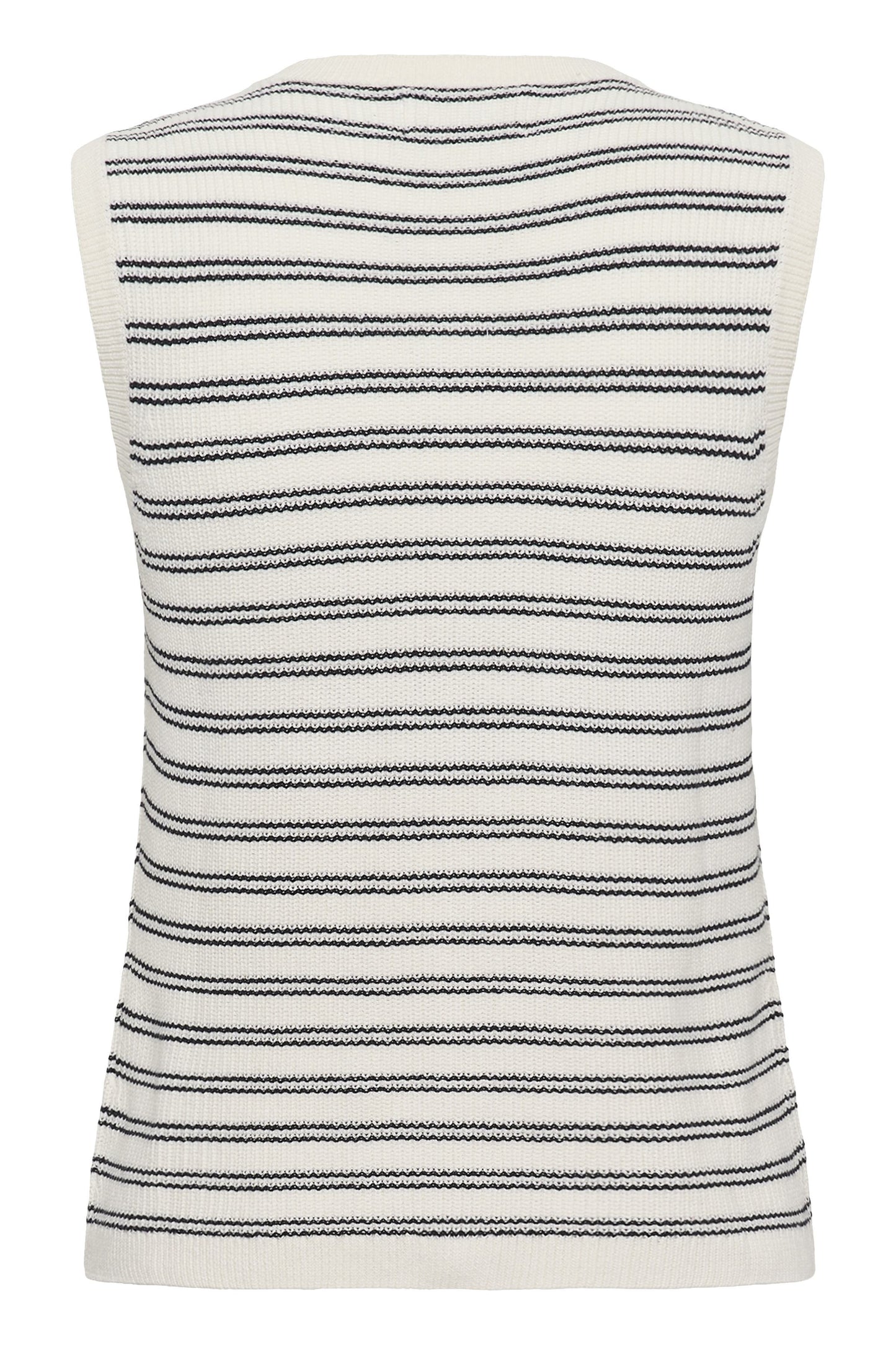 Part Two Gemma Dark Navy Twin Stripe Waistcoat