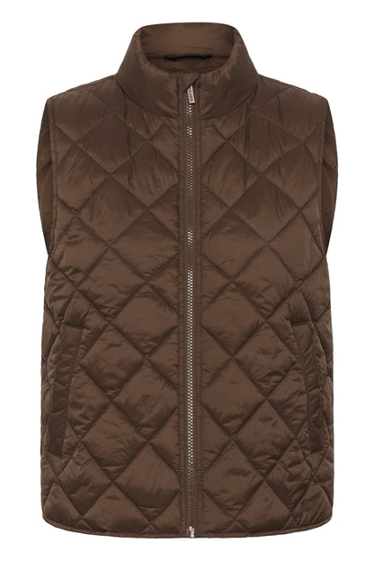 Part Two Carlota Downtown Brown Gilet