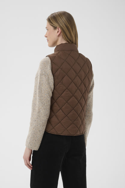 Part Two Carlota Downtown Brown Gilet