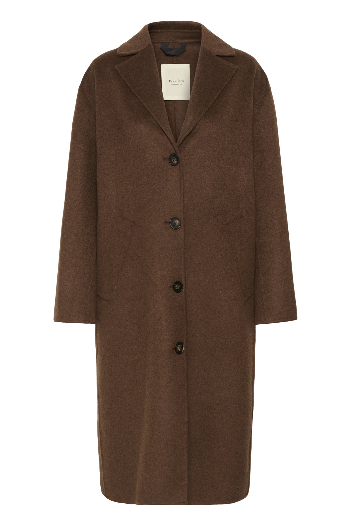 PT Lorelaiana Downtown Brown Melange Coat