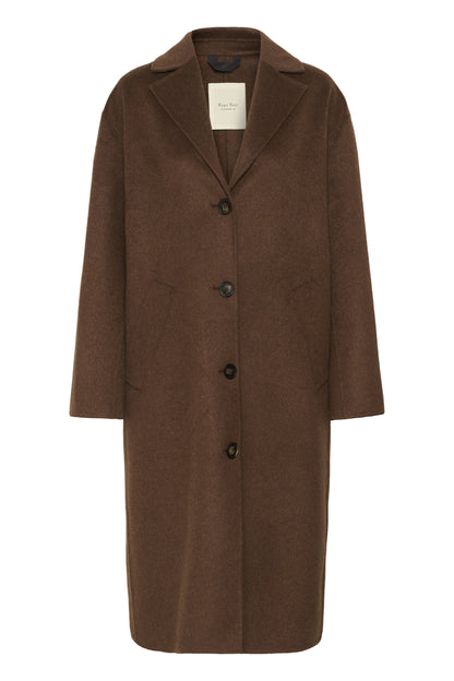 PT Lorelaiana Downtown Brown Melange Coat