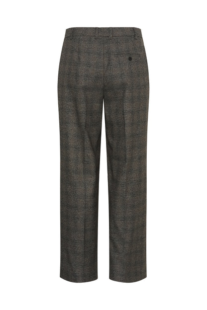 Part Two Ninni Black Check Trouser
