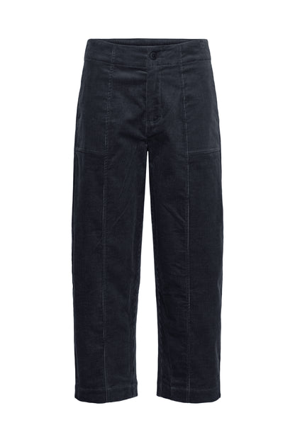 Part Two Netta Dark Navy Corduroy Trouser