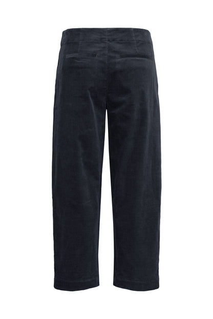 Part Two Netta Dark Navy Corduroy Trouser