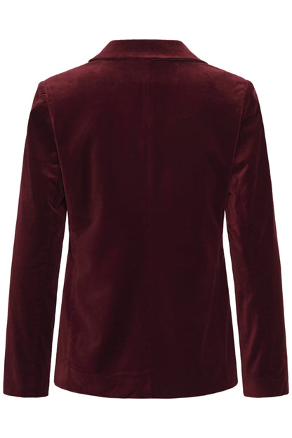 Part Two Dahlia Biking Red Blazer