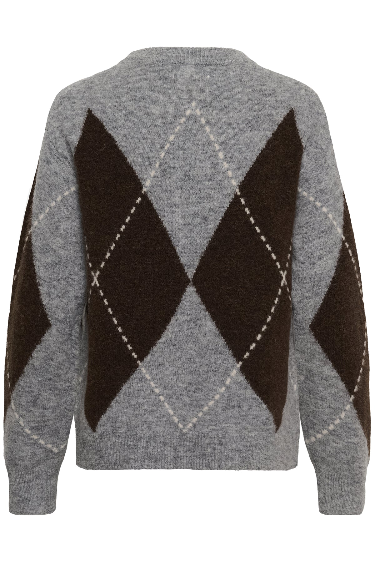 Part Two Sorayas Brown/Grey Chec Pullover 30311013
