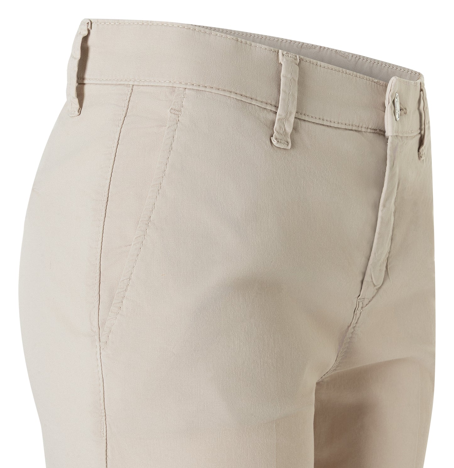Mac Ivory Chino Turn Up Trouser