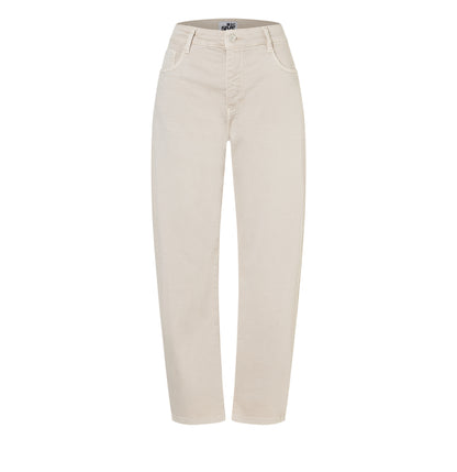 Mac Danni Ivory Barrel Jeans