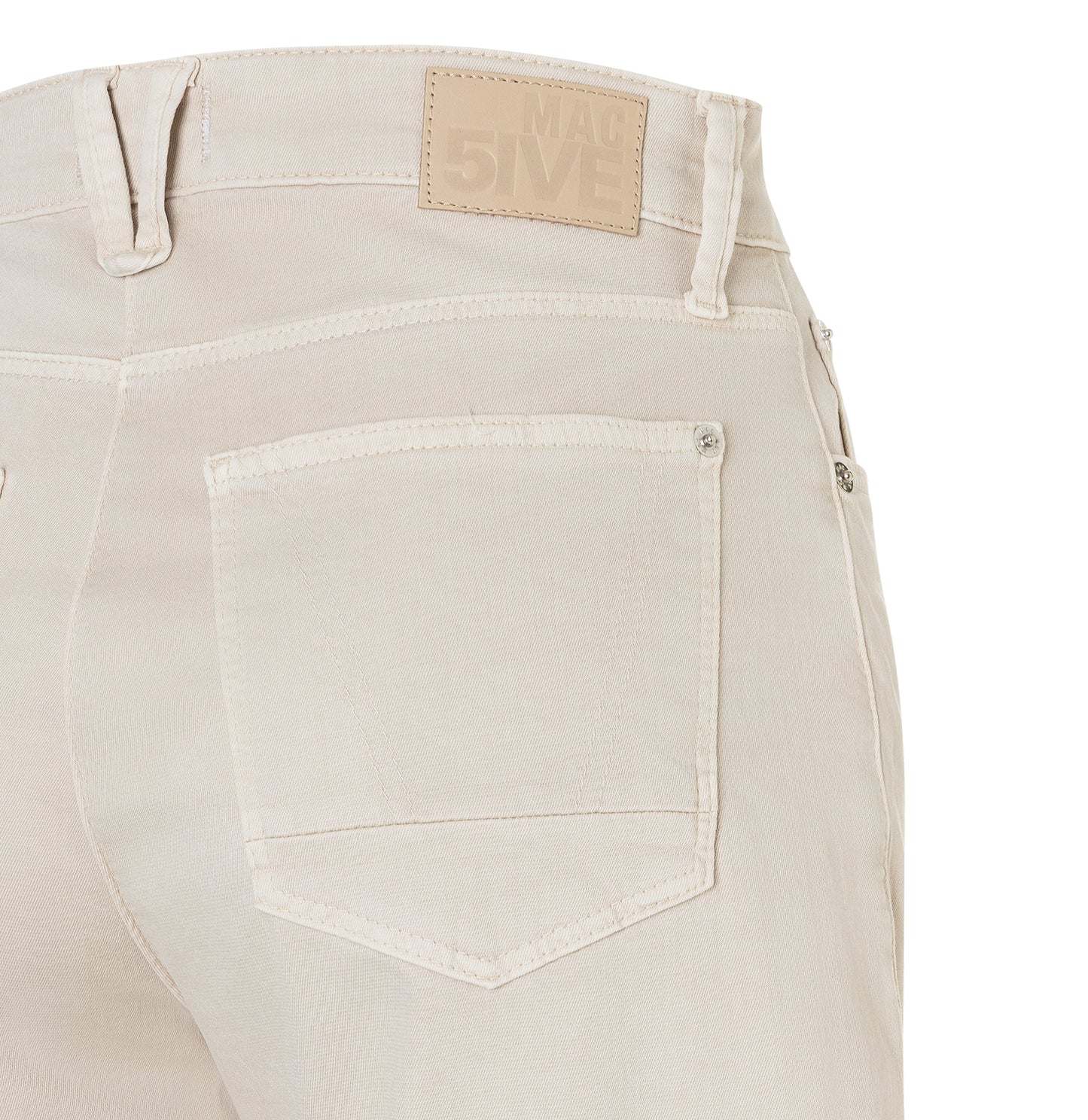Mac Danni Ivory Barrel Jeans