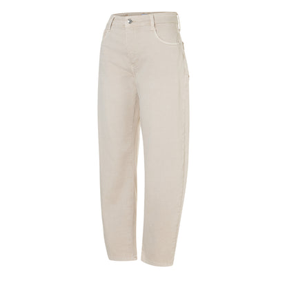 Mac Danni Ivory Barrel Jeans