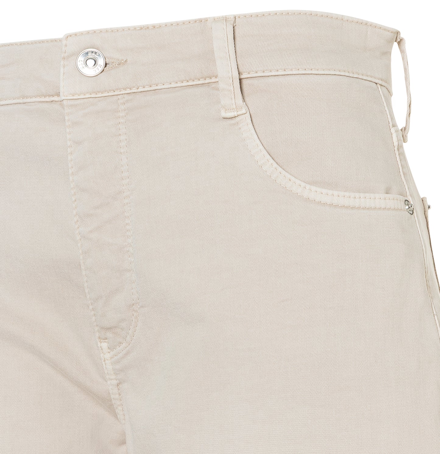 Mac Danni Ivory Barrel Jeans