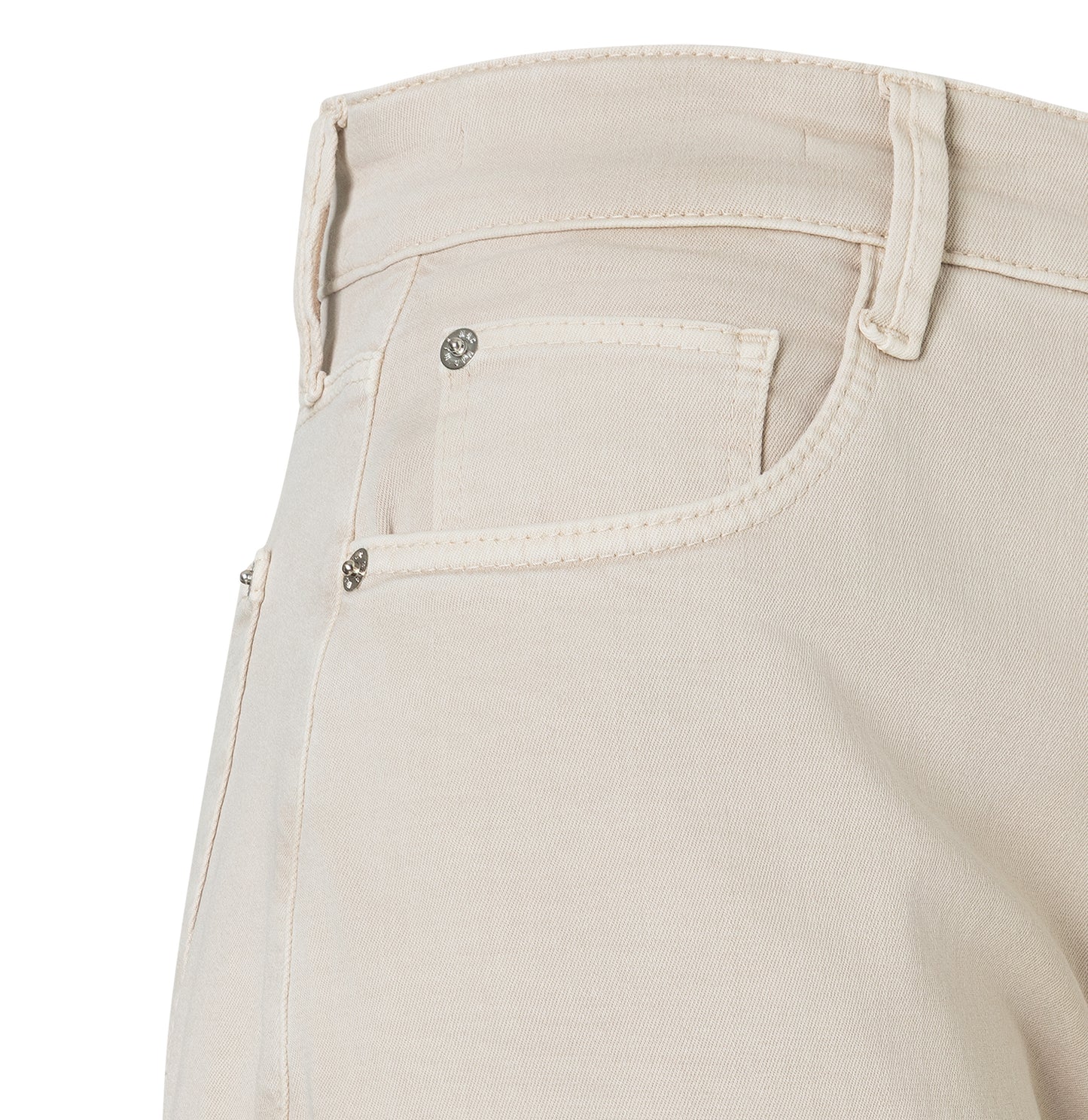 Mac Danni Ivory Barrel Jeans