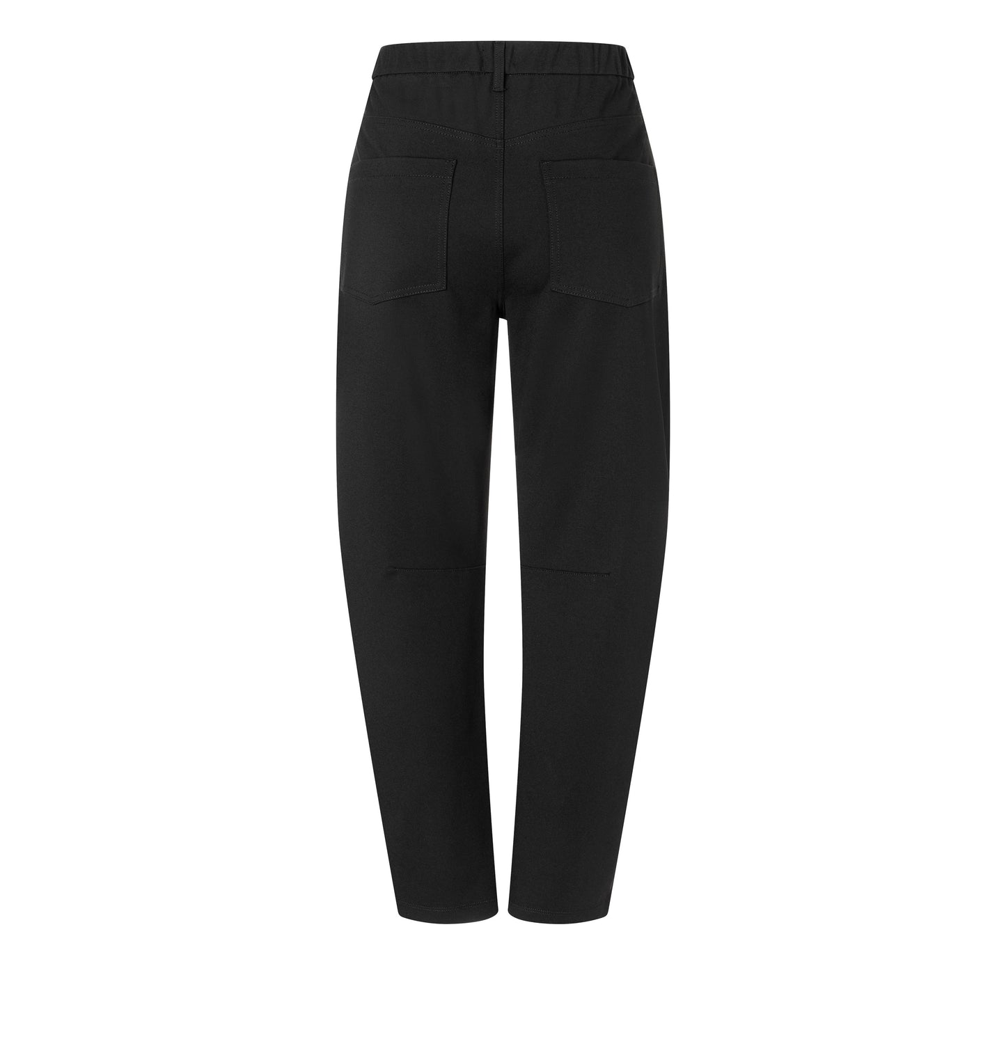 Mac Black Baggy Smart Trouser