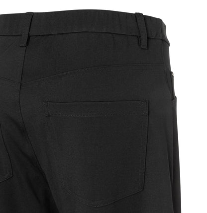 Mac Black Baggy Smart Trouser