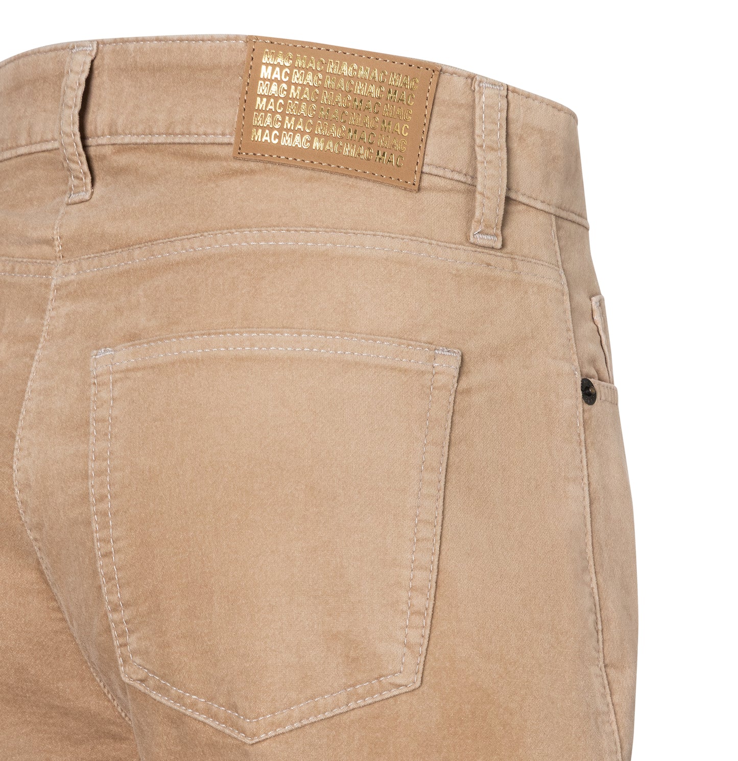 Mac Danni Sand Beige Barrel Jeans
