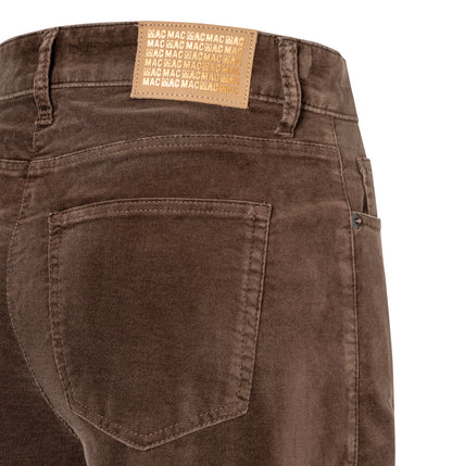 Mac Danni Fawn Brown Barrel Jeans