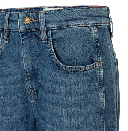 Mac Ohio Mid Blue Barrel Jeans