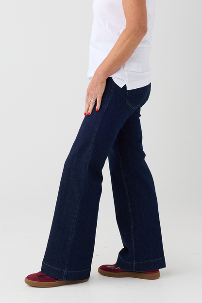 Mac Dream Wide Fashion Rinsed Jeans