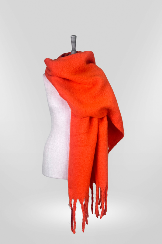 Rino & Pelle Gella Tango Fringed Scarf