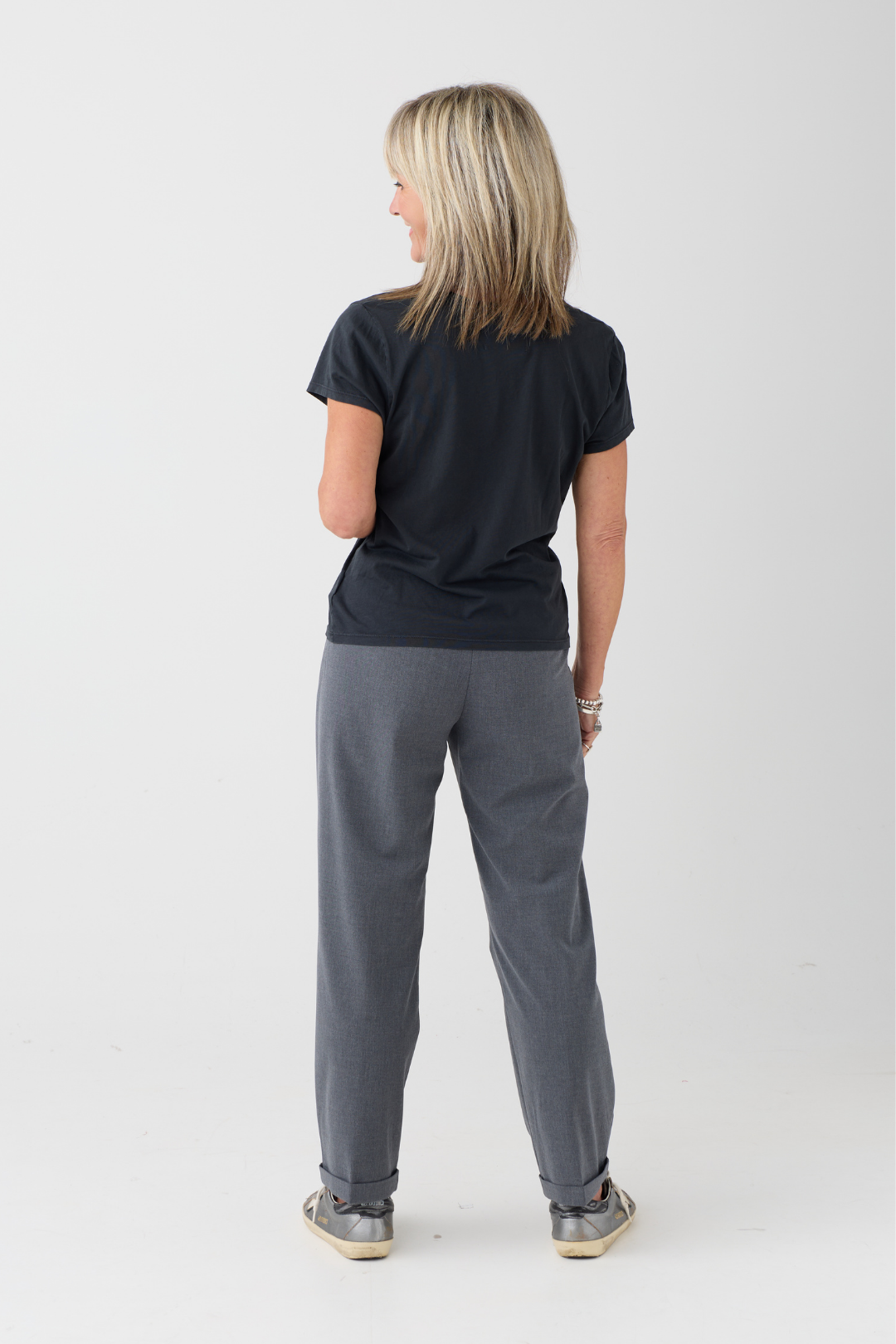 Mac Chino Smart Flannel Melange Trousers
