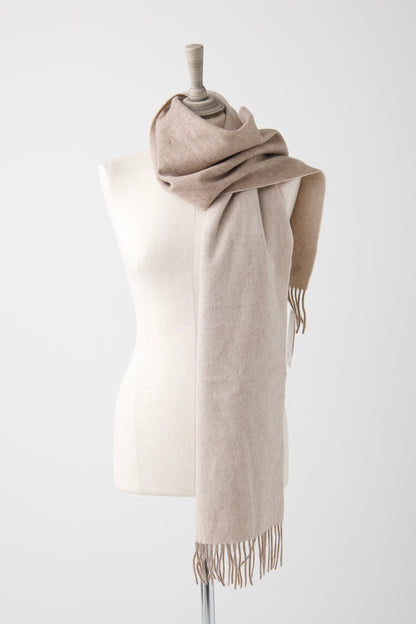 el2 Beige Contrast Scarf