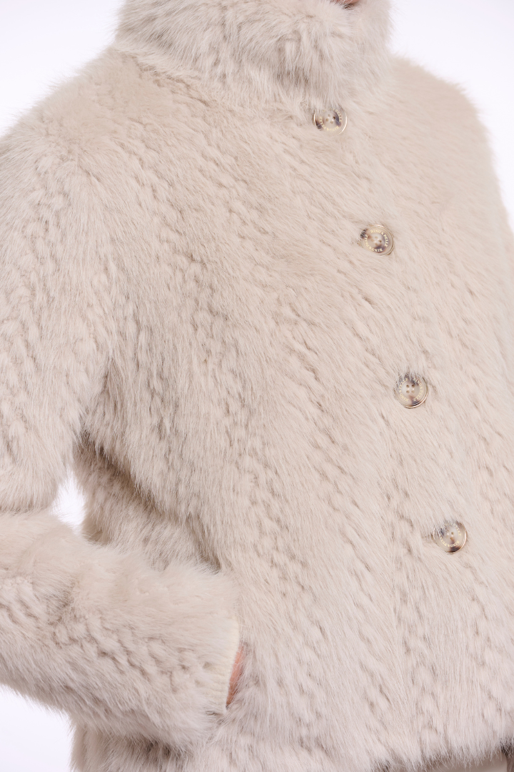 Rino & Pelle Vie Birch Faux Fur Jacket