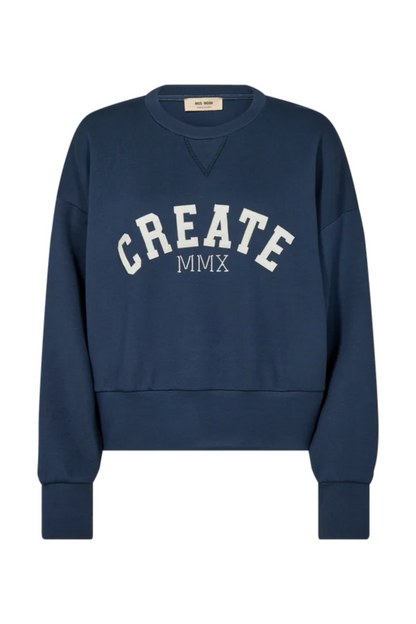 Mos Mosh Celli Spellbound Blue Sweatshirt