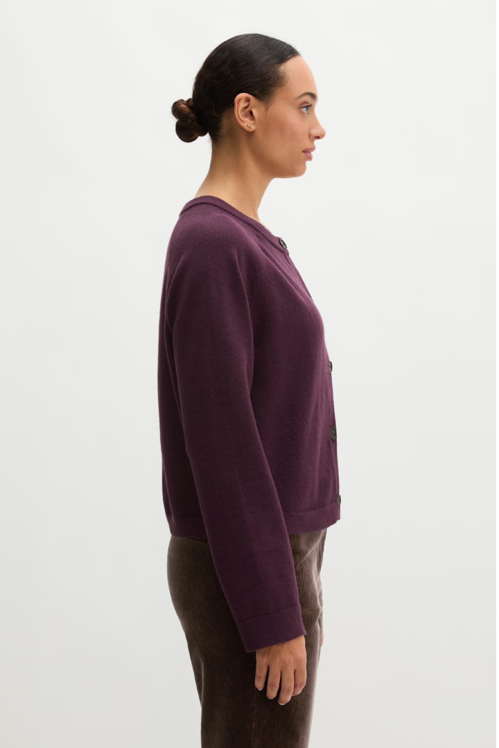 Marc O'Polo Aubergine Cardigan