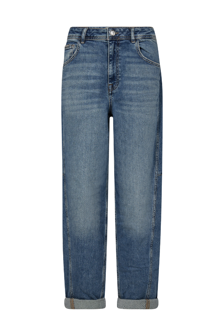 Mos Mosh Aymen Kyoto Mid Blue Jeans