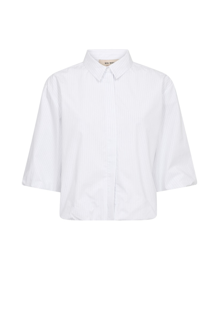 Mos Mosh Maxime Bright White Nylah Shirt