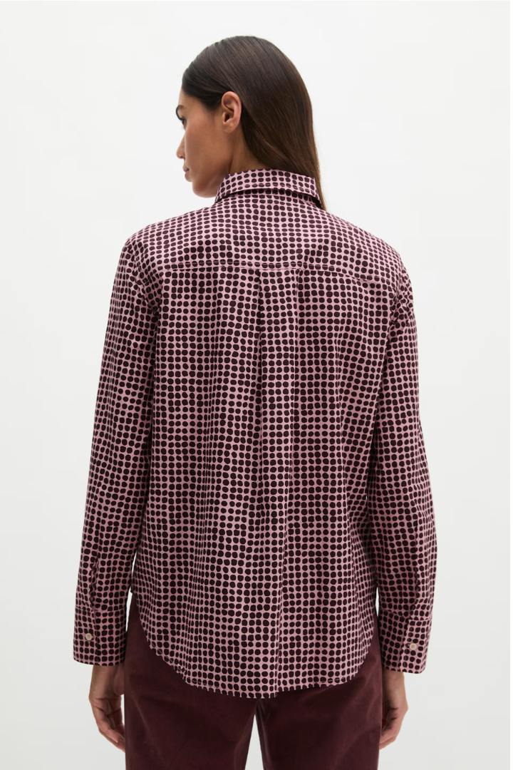 Marc O'Polo Dark Red Long Sleeve Blouse