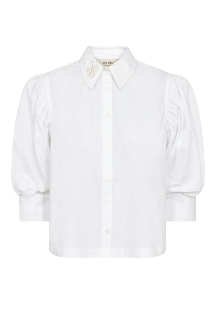 Mos Mosh Adjao White Bernat Shirt