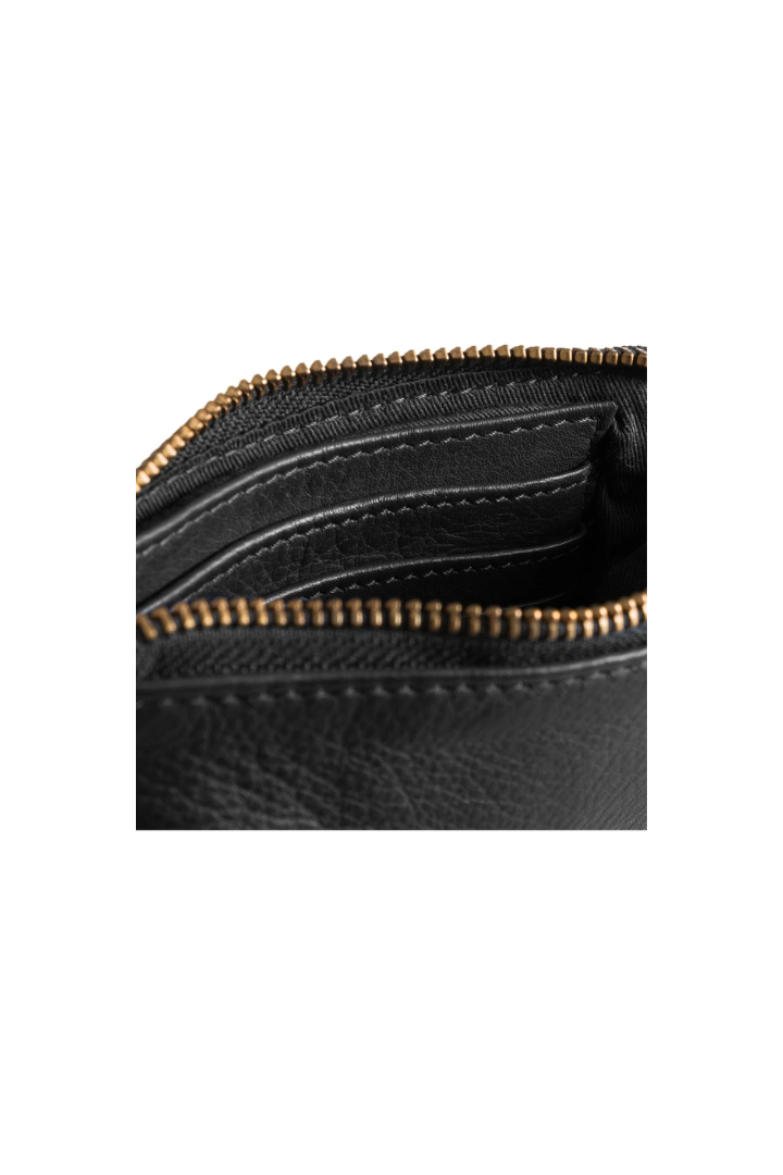 Depeche Black (Nero) Soft Leather Purse