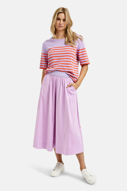 Milano Violet Stripe Jumper