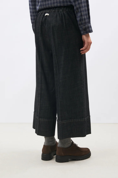 Humility SOPHIO-D Black Denim Crop Trouser