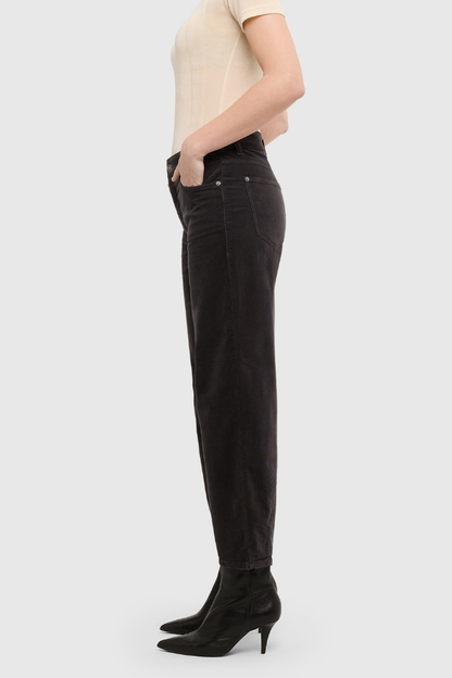 Mac Bobbie Smoked Grey Antique Barrel Jeans