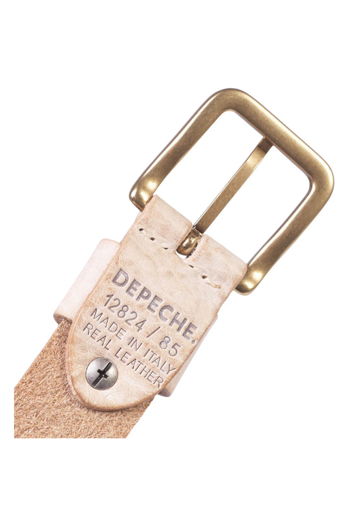 Depeche Sand/Brass Jeans Belt