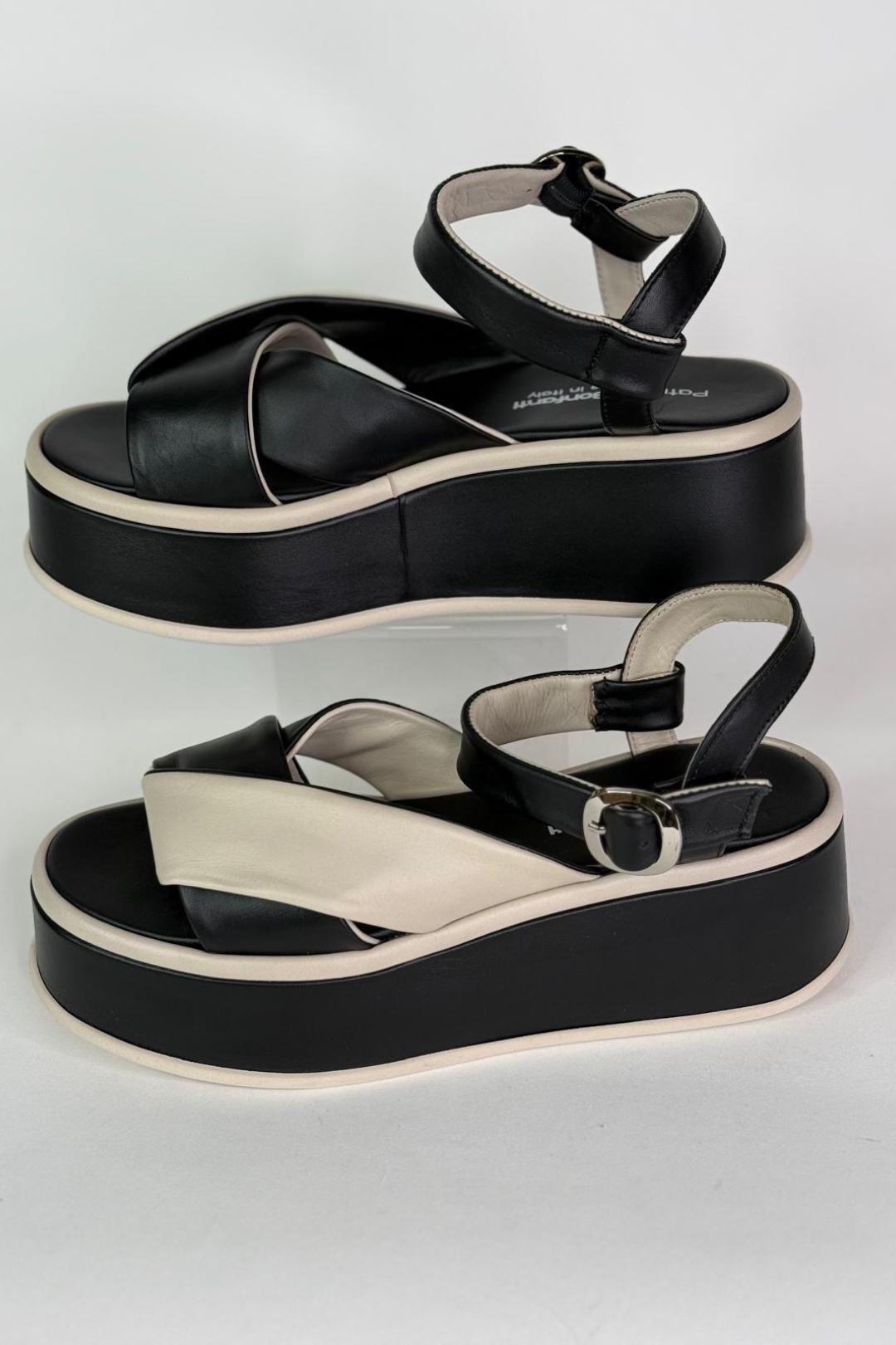 PB Black/Cream Rayna Dreamer Sandals