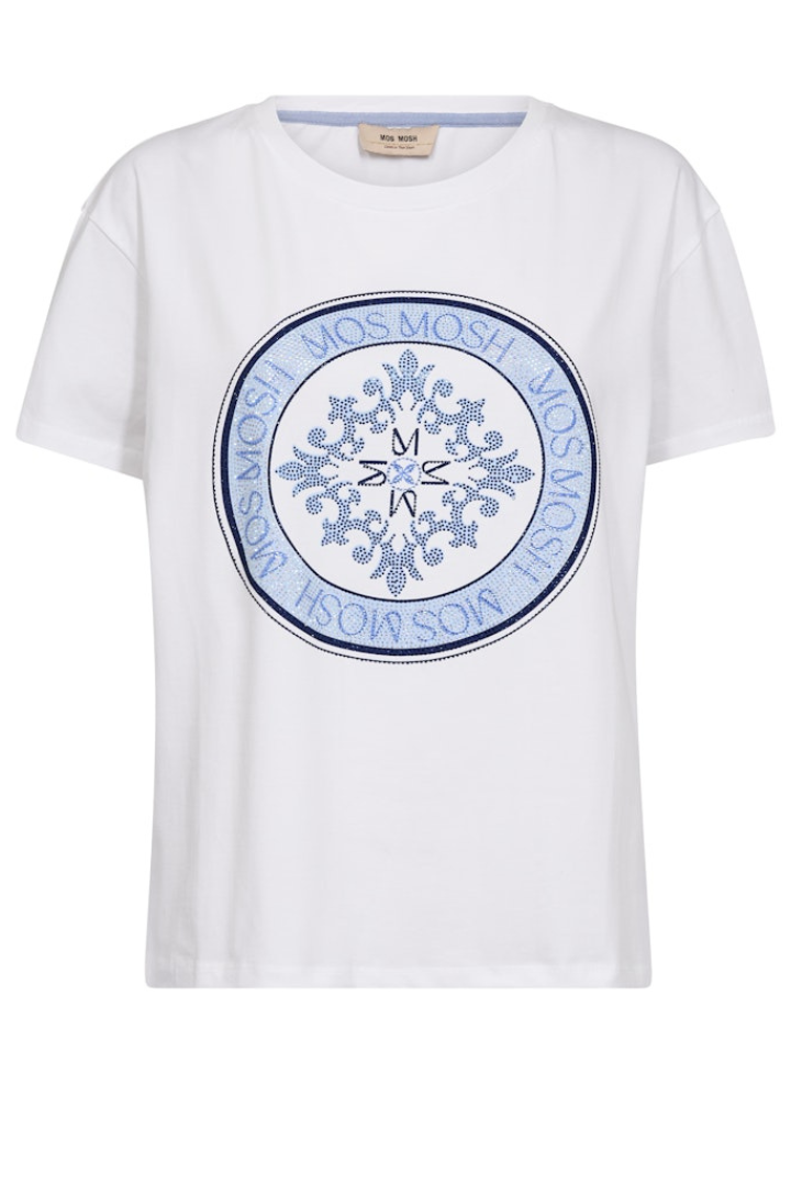 Mos Mosh Judd White T-Shirt
