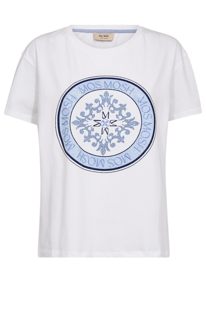 Mos Mosh Judd White T-Shirt