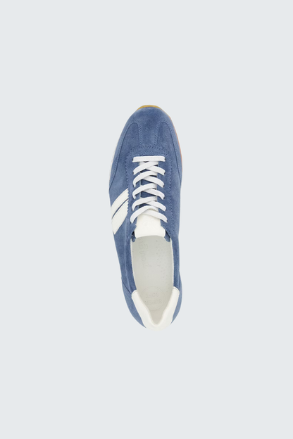 Paul Green Lake/Cream Suede/Nappa Trainers