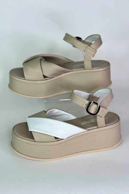 PB Cream/White Rayna Dreamer Sandals