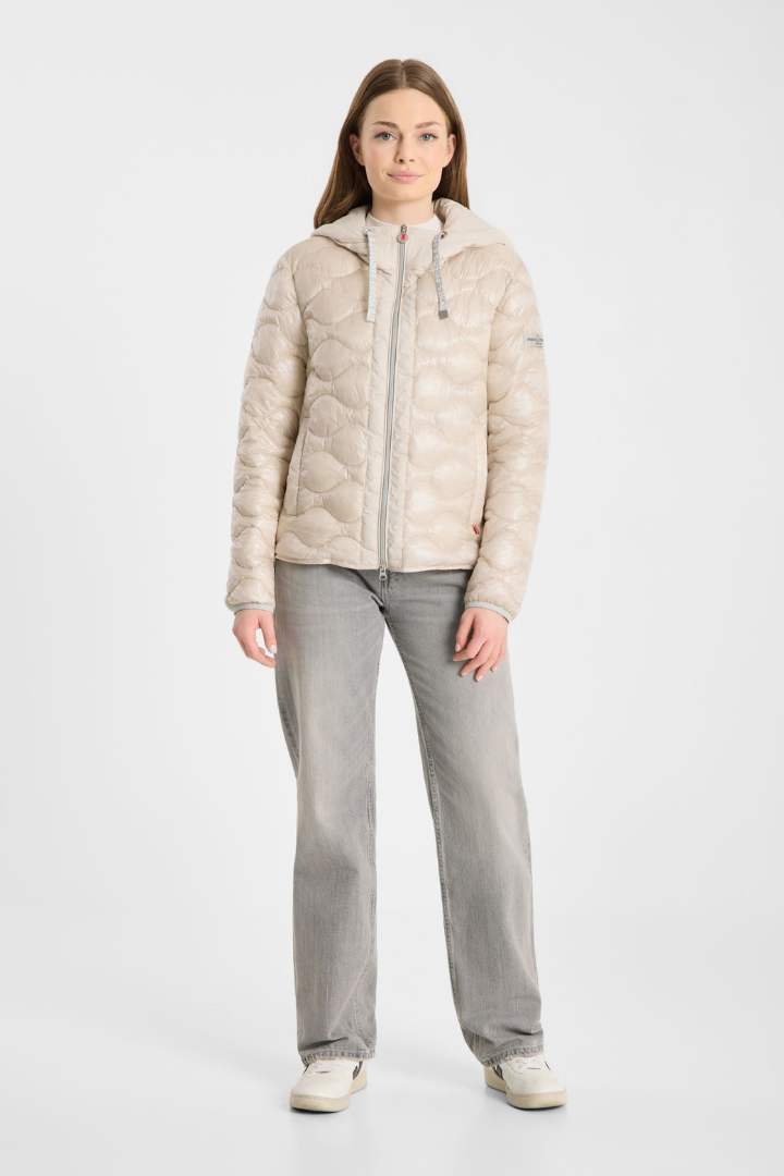 FF Champagne Thermolite Hooded Jacket