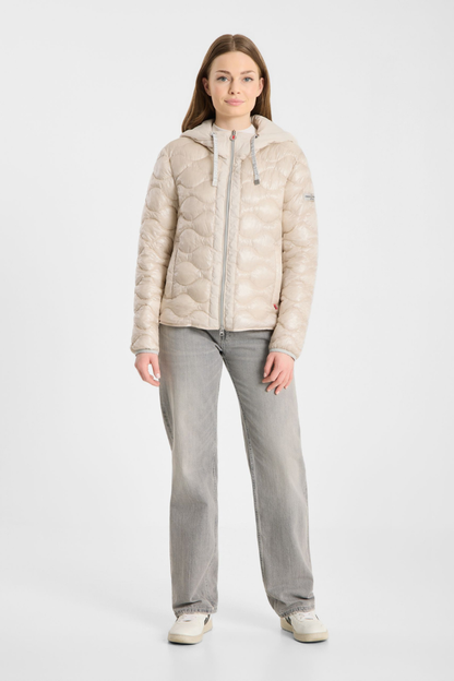 FF Champagne Thermolite Hooded Jacket