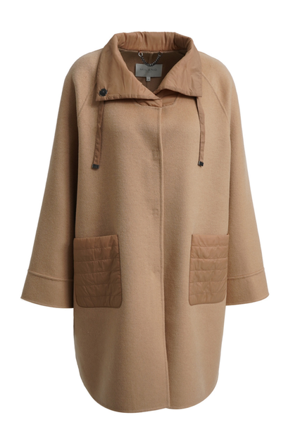 Milano Camel Merino Blend Long Jacket