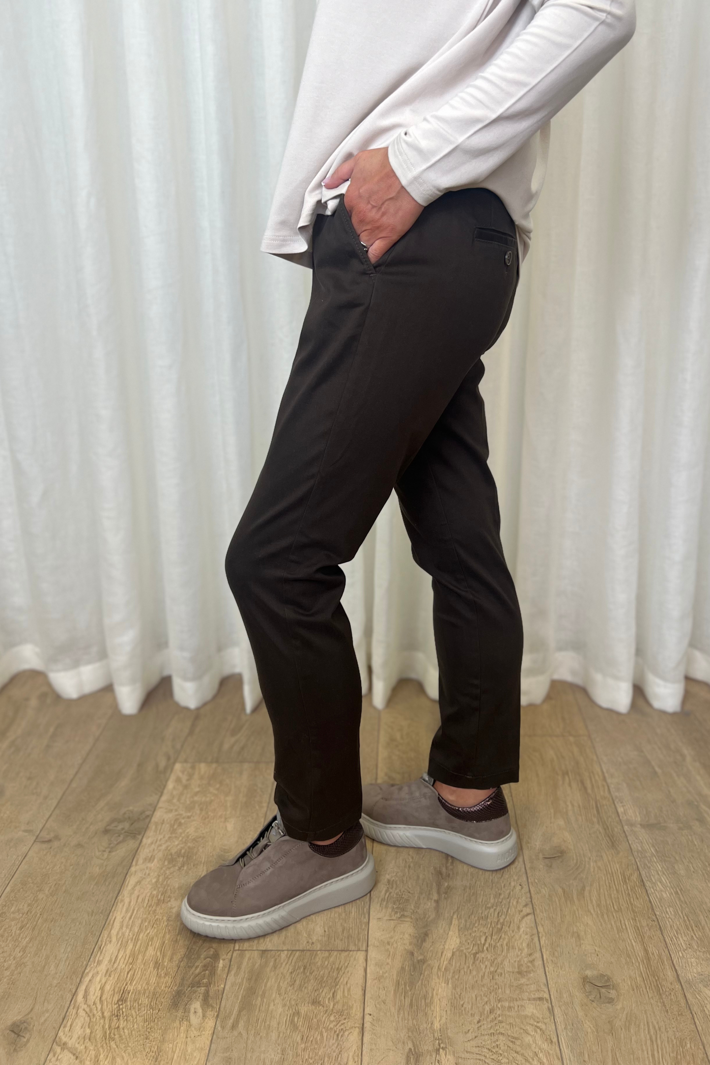 Brax Maron S Brown Chino Trouser