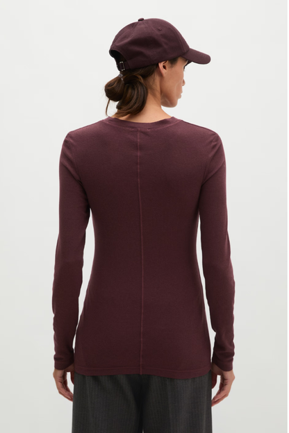 Marc O'Polo Black Cherry Long sleeve T-Shirt