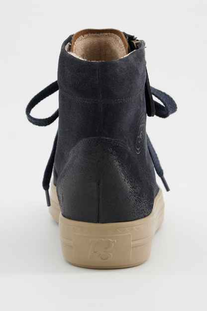 Paul Green Blue Sport Hightop Trainer